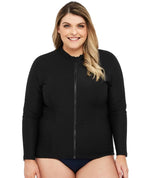 Artesands Sunsafe Long Sleeve Top - Black Swim 14 