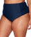 Artesands Rouched Side High Waist Brief - Navy Swim 