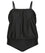 Capriosca Flouncy Bandeau One Piece Swimsuit - Black Swim 