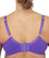 Lady Emprezz Frenchie Padded Shaping Bra - Purple/Aqua Bras 