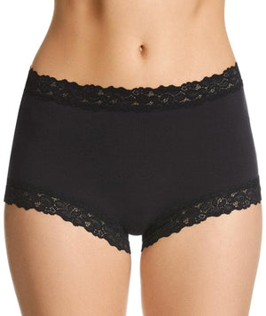 Jockey Parisienne Cotton Full Brief - Black Knickers 10 