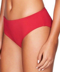 Sea Level Plains Mid Bikini Brief - Red - Side