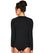 Sea Level Essentials Long Sleeved Rash Vest - Full Zipper - Black Swim 