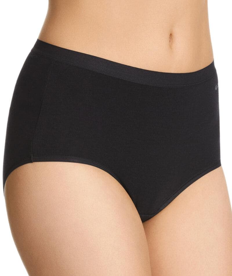 Jockey Everyday Bamboo Full Brief - Black Knickers 