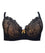 Lady Emprezz Rizzo Padded Shaping Bra - Black/Nude Bras 