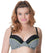 Curvy Kate Hypnotic Plunge Bikini Top - Monochrome/Olive Swim 6D 