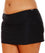 Capriosca Skirted Bottom - Black Swim 