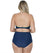 Curvy Kate Maya Bandeau Bikini Top - Blue Mix Swim 