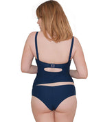 Curvy Kate Set Sail Bandeau Tankini - Indigo Mix Swim 