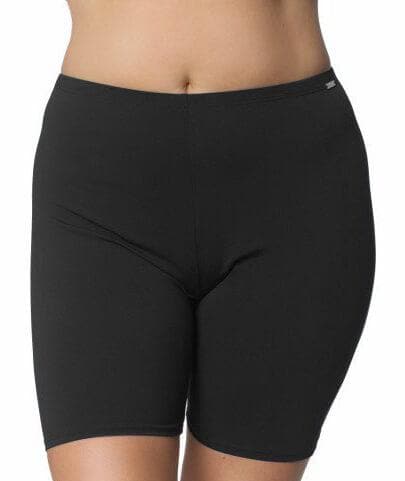 Capriosca Chlorine Resistant Plain Bike Pant - Black Swim 10 