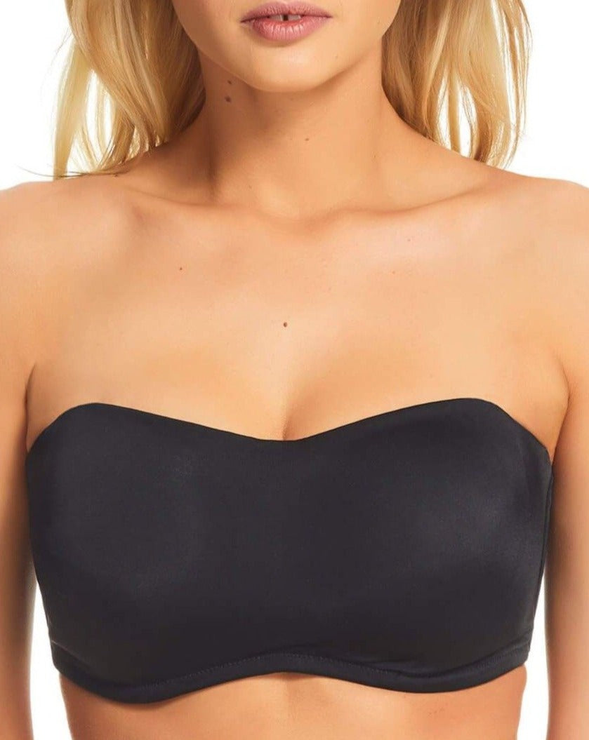 Buy Black DD+ Non Pad Minimise Strapless Bandeau Bra from Next New Zealand