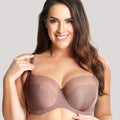 Sculptresse Chi Chi Underwired Balconnet Bra - Cappuccino