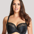 Sculptresse Chi Chi Underwired Balconnet Bra - Black