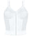 Exquisite Form Fully Front Close Longline Posture Bra - White 