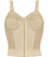 Exquisite Form Fully Front Close Longline Posture Bra - Beige 