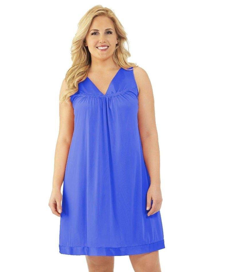 Happy People The Most Comfortable 100% Cotton Nightgowns for Womens Plus  Size Large-5X Sleeveless : : Clothing, Shoes & Accessories