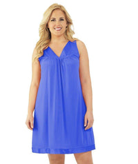 Exquisite Form Short Gown - Rocky Blue Sleep / Lounge 