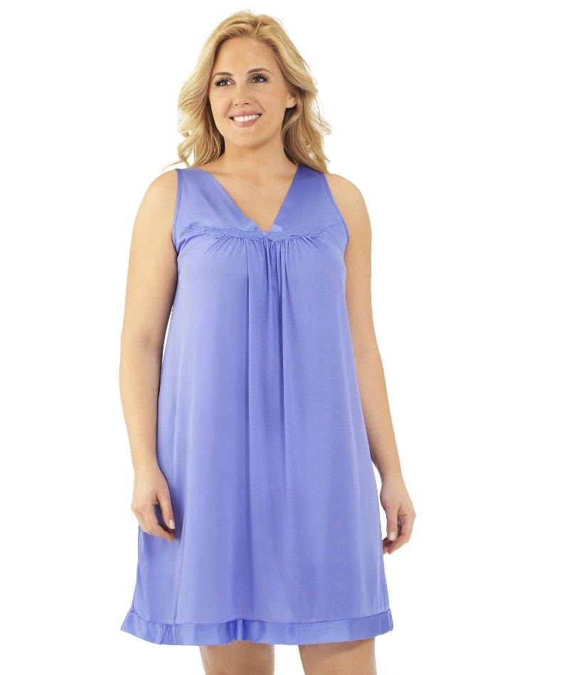 Exquisite Form Short Gown - Victory Violet Sleep / Lounge 