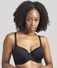 Panache Cari Moulded Spacer Underwired T-Shirt Bra - Black 