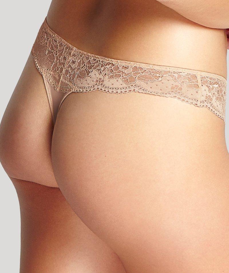 Panache Clara Thong - Nude Knickers 