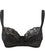 Panache Envy Underwired Balconnet Bra - Black 