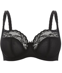 Panache Jasmine Underwired Balconnet Bra - Black 