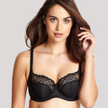 Panache Jasmine Underwired Balconnet Bra - Black