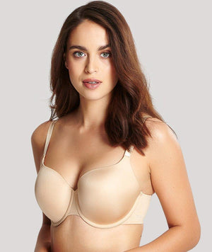 Panache Porcelain Elan Moulded Underwired T-Shirt Bra - Nude 