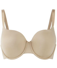 Panache Porcelain Elan Moulded Underwired T-Shirt Bra - Nude 