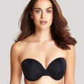 Panache Porcelain Elan Underwired Strapless Bra - Black