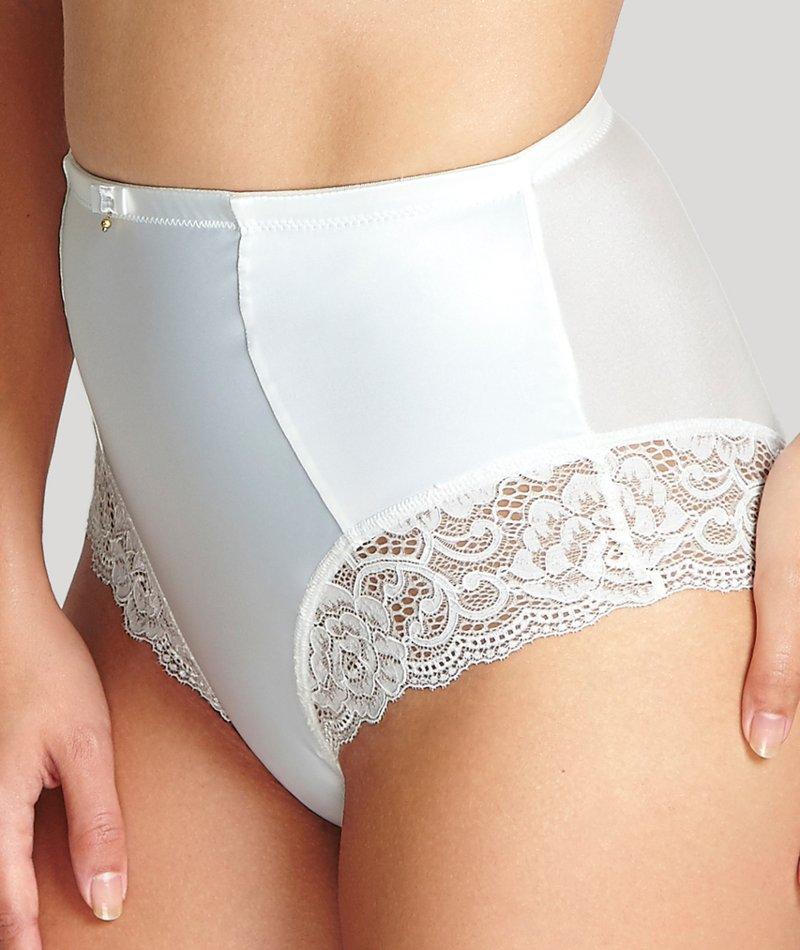 Panache Quinn High Waisted Brief - Ivory Knickers 