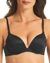 Finelines Refined 5 Way Convertible Push Up Bra - Black Bras 