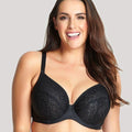 Sculptresse Roxie Plunge Underwired Bra - Black