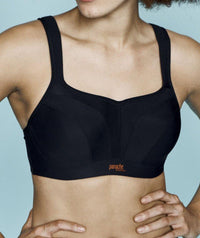 Panache Sport Underwired Sports Bra Black - Black Bras 