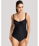 Panache Swimwear Anya Riva Balconnet Underwired Swimsuit - Black 