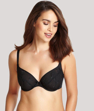 Panache Tango Underwired Plunge Bra - Black 