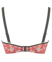 Curvy Kate Maya Bandeau Bikini Top - Red Print Swim 