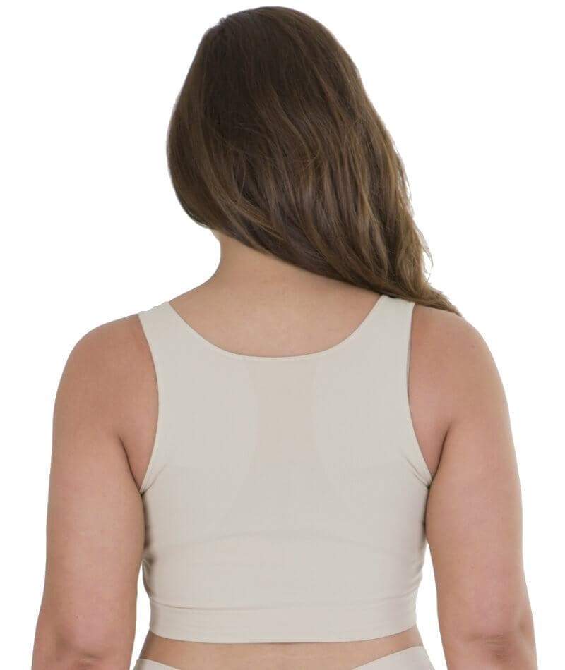 Sonsee High Back Comfort Wire Free Bra Nude