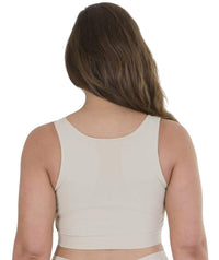 NEW - Sonsee High Back Comfort Bra - Nude Bras 