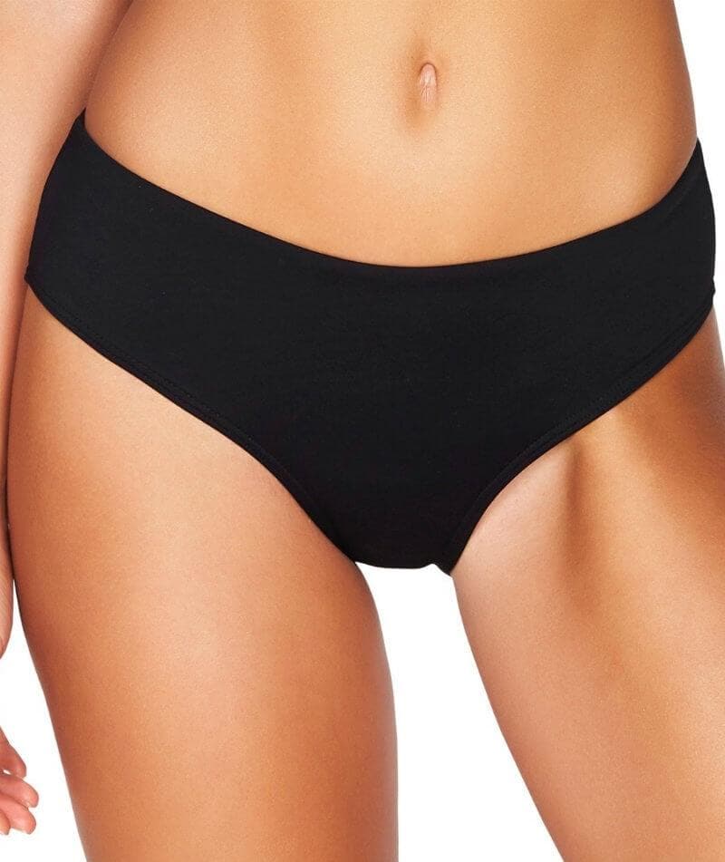 Sea Level Essentials Mid Bikini Brief - Black Swim 8 