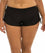 Capriosca Plain Matt Adjustable Side Short - Black Swim 10 