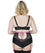 Scantilly Encounter High Waist Brief - Black/Pink Knickers 