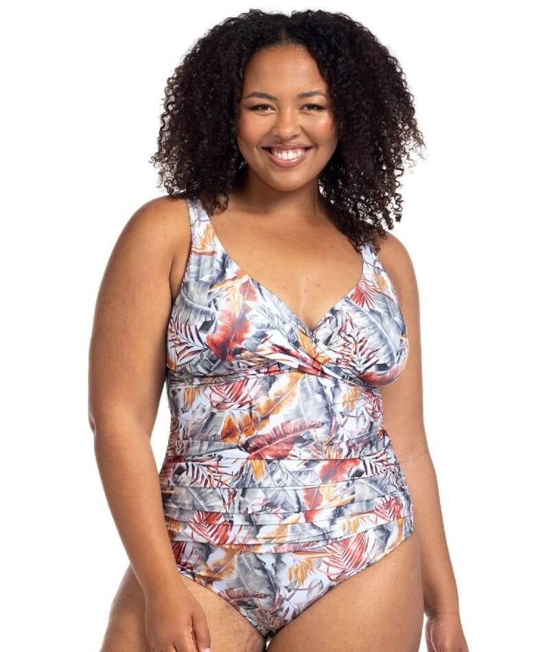 Curvy girl one hot sale piece swimsuits