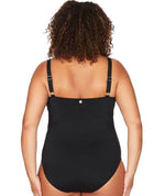 Artesands Hues Hayes D-DD Cup One Piece Swimsuit - Black Swim 