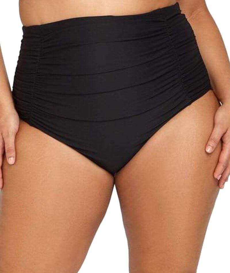 Black Hues Raphael High Waist Bikini Bottom – Artesands Swim Australia