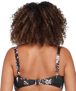 Artesands Om Sara Delacroix Cross Front D-G Cup Bikini Top - Black Swim 