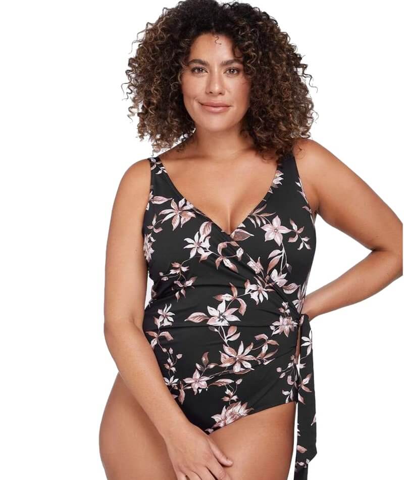 Artesands Om Sara Hayes D-DD Cup One Piece Swimsuit - Black Swim 