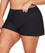 Artesands Recycled Hues Delacroix High Waist Swim Short - Black Swim 