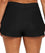 Artesands Recycled Hues Delacroix High Waist Swim Short - Black Swim 