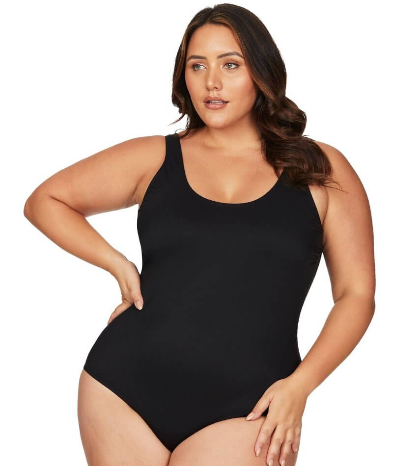 Artesands Sculpt Renoir One Piece Swimsuit - Black Swim 12 Black 